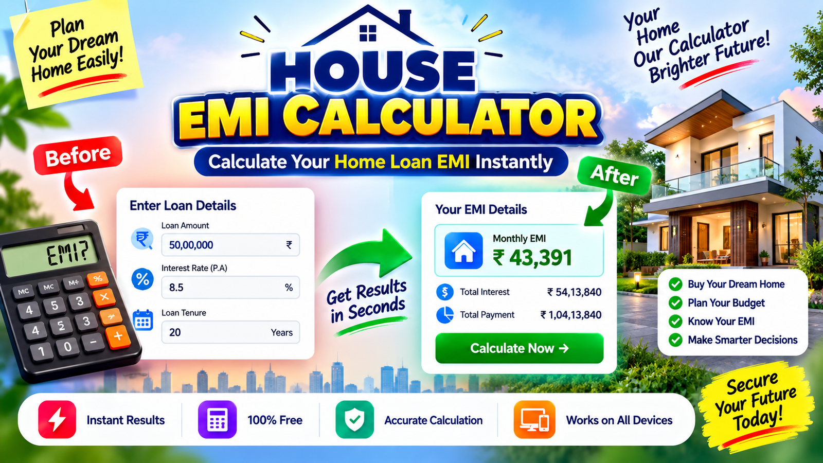 House EMI Calculator