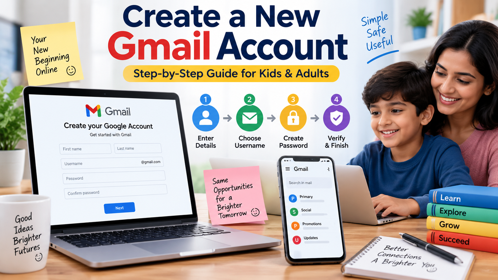 How to Create a New Gmail Account