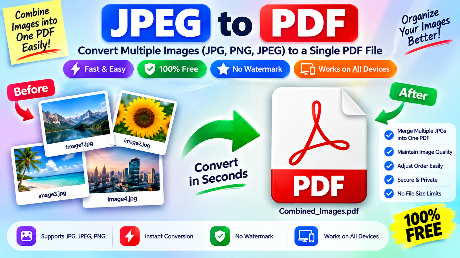 JPEG TO PDF Converter